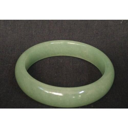 YIZHU CULTUER ART 100% Natural China Xinjiang Jade Hand Carving Bracelets Decoration Superb Gift