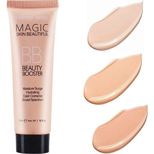 Hot Sun Block BB Cream Makeup Face Foundation BB CC Cream Brightening Concealer Cream Whitening Concealer Base Primer