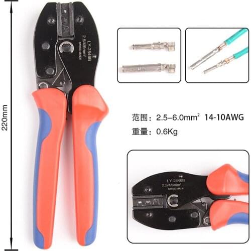 Solar Crimper Terminal Crimping Tools For 2.5/4/6mm Solar Connectors Terminal Cable Connector Crimper Tool Terminals Crimp