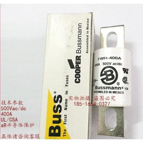 New original packaging FWH-400A FUSE 400A 500VAC/DC 38*110mm 1 year warranty {No. 13warehouse spot} Immediately sent