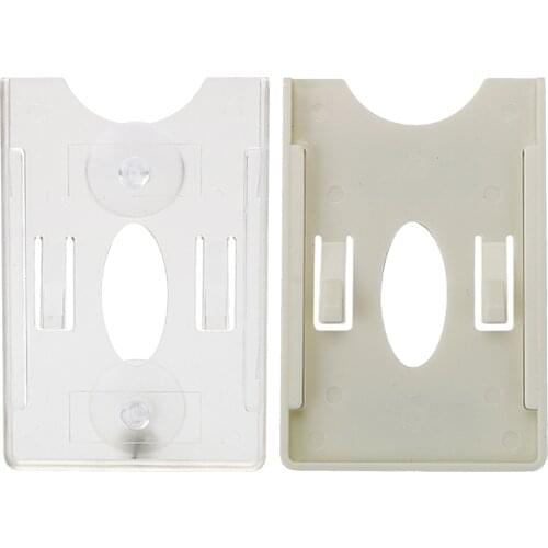 1 Pc Sucker Card Holder For Windshield Glass Tag Durable ID IC Card Holder Card Sleeve Car Organization