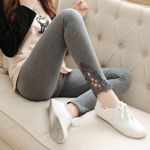 Sexy Women Leggings Fashion Gauze Patchwork Breathbale Legging Workout Comfortable Pants trousers leg08