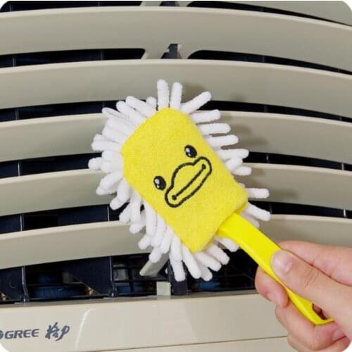 Cartoon Chenille Household Folding Mini Cleaning Brush 3 Pcs/Lot Dust Brush Portable Duster