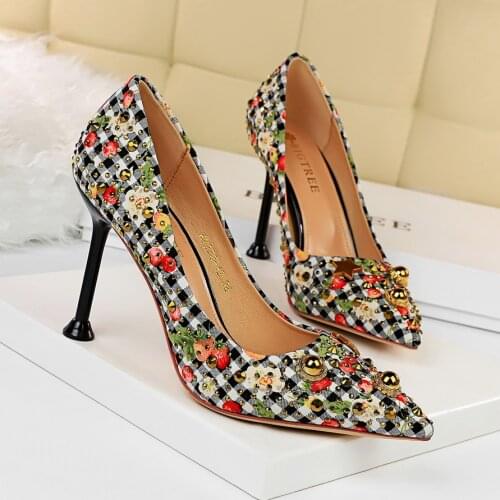 Pumps Women Shoes High Heels Ladies Sandals Heel Shoes 9cm Nice Shoes Talon Femme Women High Heels Fashion Woman Pumps Black