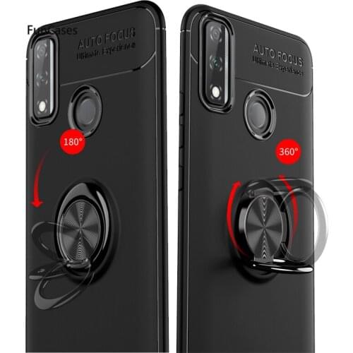 Back Covers For accesorios Huawei Y9S Rotate Freely Bracket Soft TPU Cases Huawei capinha Y7A Y9A Y8P Y8S Y6P Y7P Y5P Hoesje
