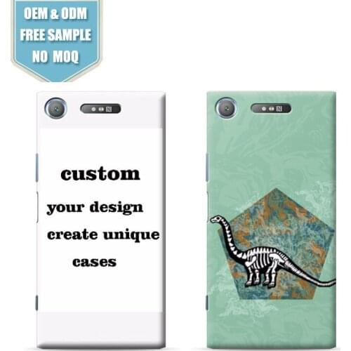 Dinosaur Skeleton Custom 3d Phone Case for SONY Xperia XZ3 For SONY Series Full Wrap Printing Cases Drop ship support