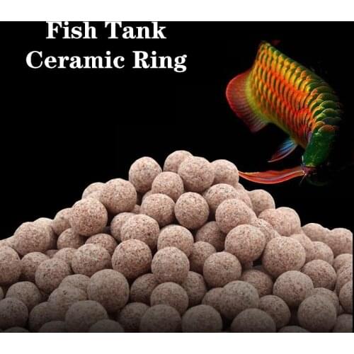 500g Aquarium Bio Ceramic Ball Nitrifying Bacteria House Fish Tank Filter Media Water Purification Aquarium Filter Accessories