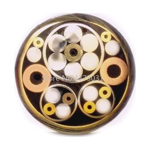 8mm Mosaic pin Rivets knife handle screw More design exquisite style length 9cm #818