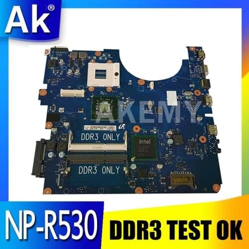 Akemy For Samsung NP-R530 R530 Laptop motherboard DDR3 Free cpu BA92-06336A BA92-06336B BA41-01223A BA92-06340B BA92-06340A
