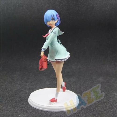 Anime Re:Life in a different world from zero Rem PVC Figure Model Toy No Box New
