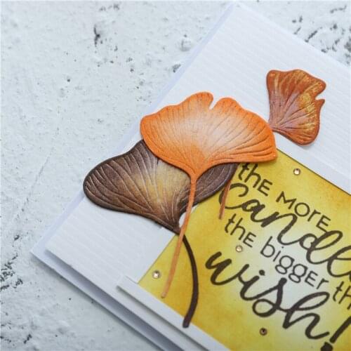 InLoveArts Ginkgo Leaves Metal Cutting Dies Cherry Scrapbooking for Making Cards Decorative Embossing Crafts Stencils New 2020