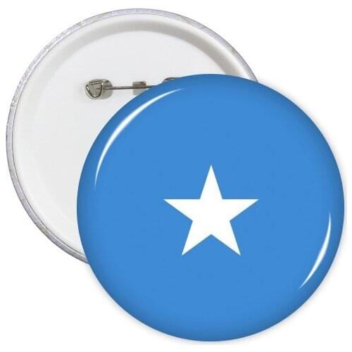 Namibia Finland France Somali Iceland Sudan Greece Hungary Africa Germany National Flag Country Round Pin Badge Button 5pcs