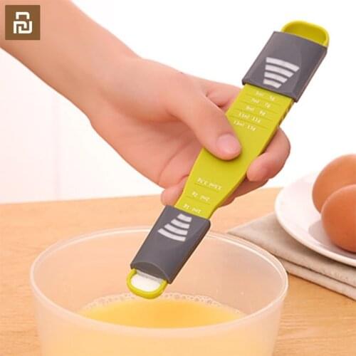 Xiaomi youpin kitchen adjustment scale plastic measuring spoon milk powder baking quantitative spoon kitchen gadget