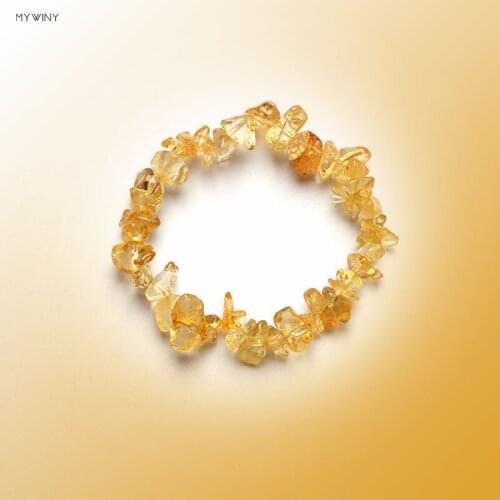 NEW fashion vintage Natural crystal crushed stone bracelet ethnic beads multicolor bracelet for womens jewelry wholesale