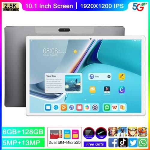Super Glass New Android HotSale Google 10 inch 2.5D Glass tablet IPS Screen Dual SIM Card Play Store/A-GPS Tablets 10 10.1+Gifts