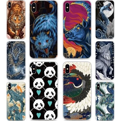 12 Zodiac Animal Phone Case For BlackBerry-Priv KEYone KEY 2 Motion Passport Q30 Z10 Z30 Q10 DTEK50 DTEK60 DTEK70 Cover Capa