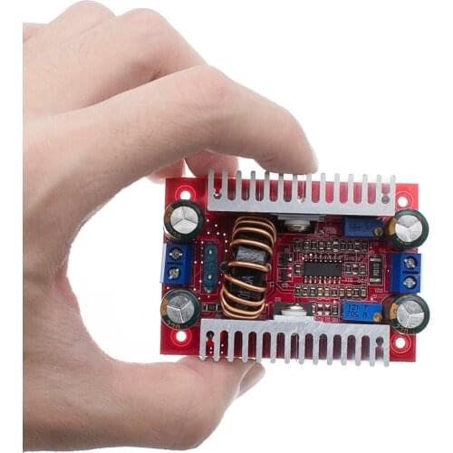 DC 400W 15A Step-up Boost Converter Constant Current Power Supply LED Driver 8.5-50V to 10-60V Voltage Charger Step Up Module
