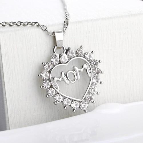 Lucky Footprint Love Heart Animal Pet Dog Paw Zircon Pendant Necklace Love Woman Mother Girl Gift Wedding blessing Jewelry