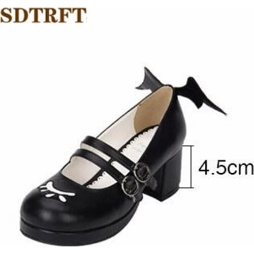 SDTRFT Shoes With Medium Heels