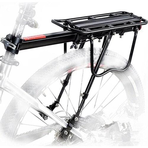 Bike Rack Aluminum Alloy Bicycle Luggage Carrier Cargo Rear Rack Shelf Cycling MTB Seatpost Bag Holder Stand Accessories