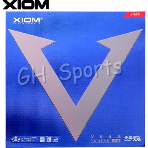 XIOM Original VEGA CHINA VM Blue Pimples In Table Tennis Rubber Ping Pong Sponge Tenis De Mesa