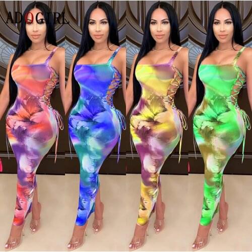 Adogirl Floral Print Hollow Out Bodycon Long Dress Evening Party Club Elegant Dress Backless Sleeveless 2020 Summer Vestido