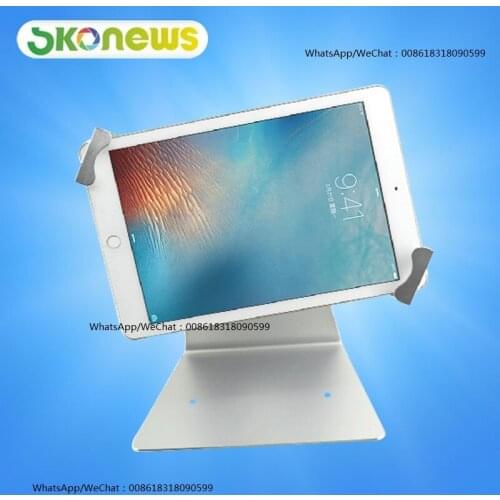 4 pcs 360 degree rotating tablet pos display stand with security lock anti-theft secure mount holder for ipad