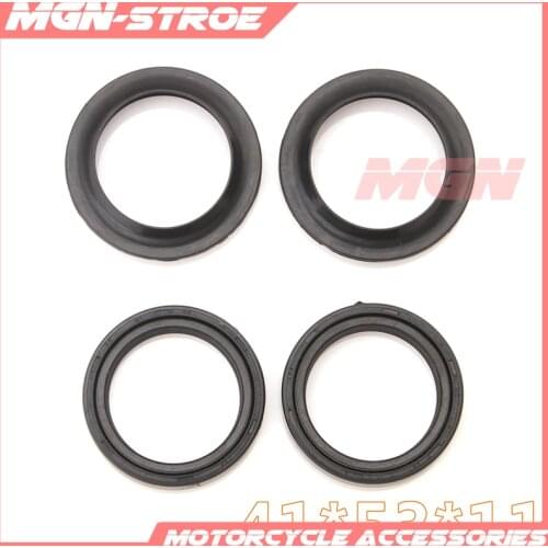 41*53*11 Motorcycle Front Fork Damper oil seal Dust cover For YZF600 YZF-R6 R6 06-15 YZR1000 YZF R1 98-03 AN250 AN400 SV400