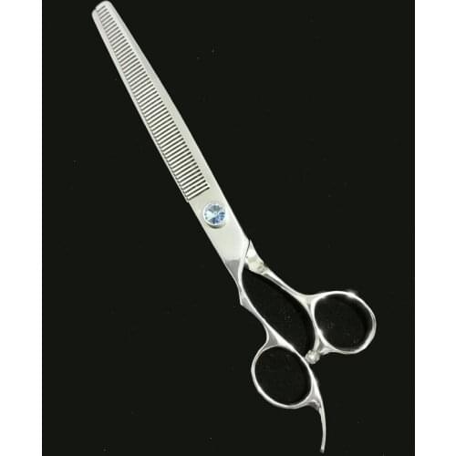 7.5 inch left handed dog grooming blender scissors