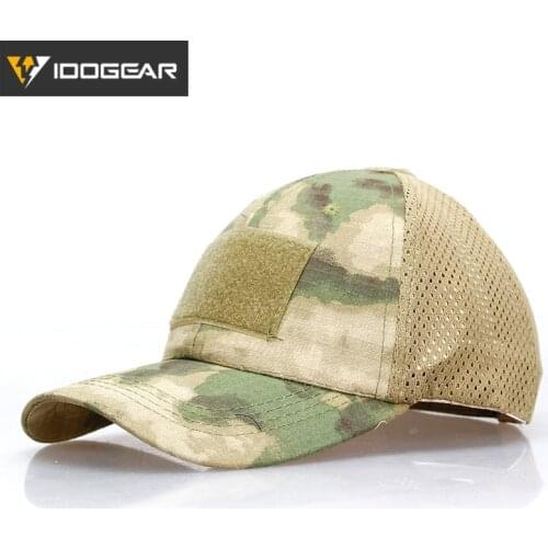 IDOGEAR Baseball Cap Airsoft Mesh Dad Sun Hats Headwear Camo Hunting Airsoft Outdoor Sports Caps 3610