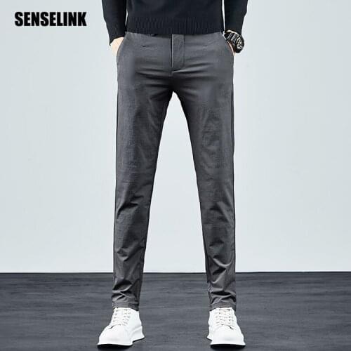 Oversize Clothing Mens Pants Korean Casual Style Fashion Trousers Overalls Suits Classic Spring Autumn Trousers Plus Size Pant