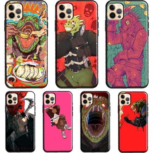 Anime Dorohedoro Kaiman Soft Case For iPhone 12 Pro Max Mini X XR XS Max SE 2020 8 7 Plus 11 Pro Max Phone Cover