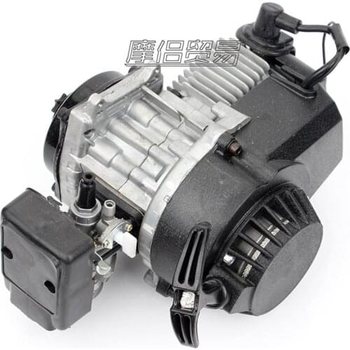 DIY 49cc 2T STROKE ENGINE MOTOR MINI QUAD ROCKET POCKET BIKE Motor Motorcycle Engine