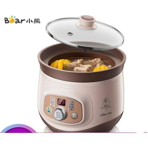 2L Electric Stew Cooker Electric Stew To Offer Them The Electricity Casserole BB Cooking Porridge Baby Side Dish Simmering Brown