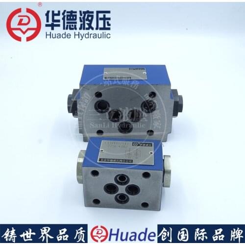 Hydraulic Hydraulic Control Check Valve Z2S6 Z2S10 Z2S16 Superimposed Pressure Maintaining Valve Two-way Hydraulic Lock
