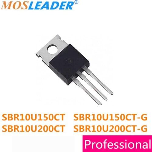 Mosleader 50pcs TO220 SBR10U150CT SBR10U150CT-G SBR10U200CT SBR10U200CT-G High quality SBR10U150 SBR10U200