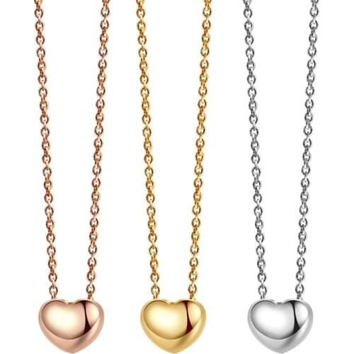 New Sale Infiniti stylish minimalist heart pendant Necklace Tower Wholesale Fashion Jewelry Crystal From Swarovskis beaded