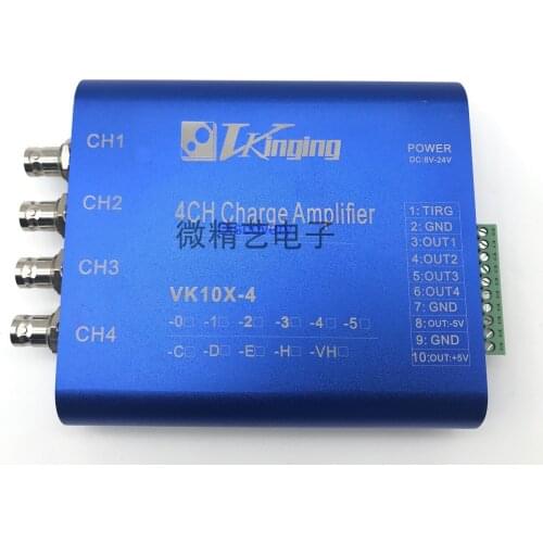 Custom 4 8 16 Multi-channel IEPE Constant Current Driver Receive Amplifier Adapter Amplification Adjustable
