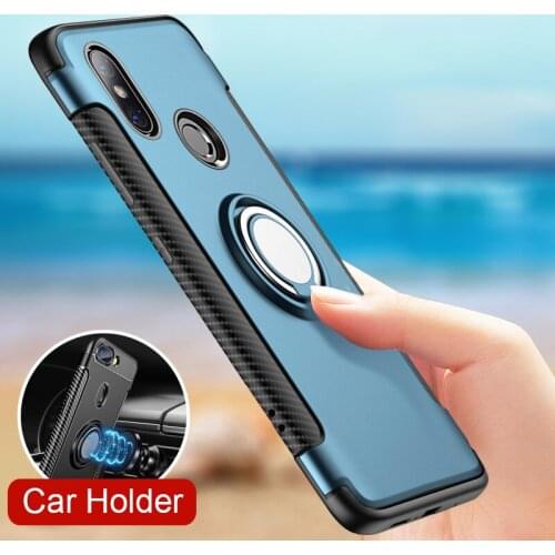 Luxury Phone Case For Xiaomi Redmi 4X 5 Plus Note 7 4 4X Coque Ring Holder Cover For Xiaomi Redmi S2 6A 6 Pro Note 5 6 Pro Case