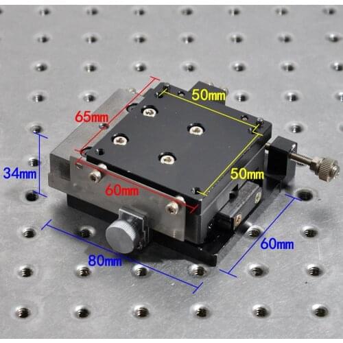 Japan CRWU60-80R manual displacement platform slider stainless steel table size 60x80mm