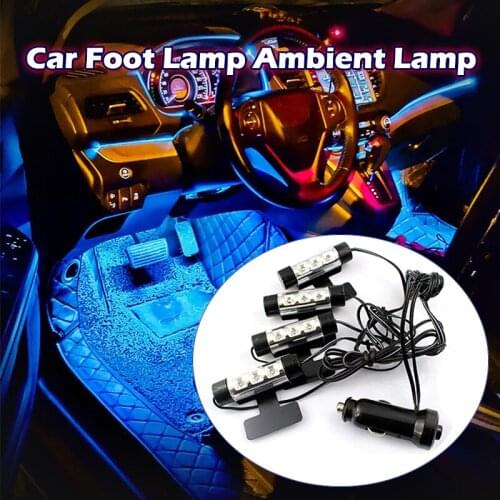 LED Car Light Interior Atmosphere Lights Decoration Lamp Soles Light LED Foot Mood Lights Auto Decorate Lamp For Car Accessories