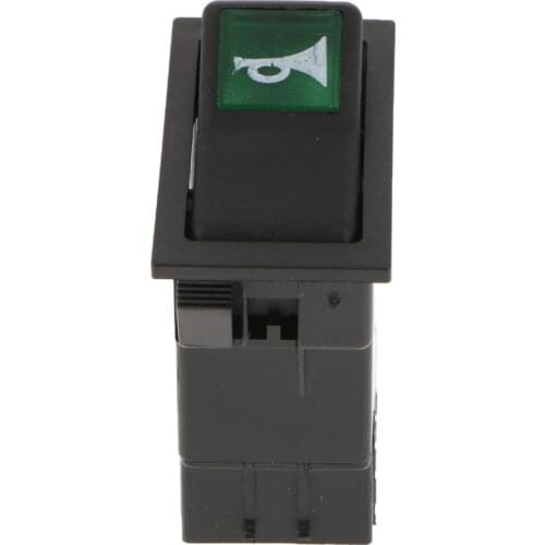 Universal 2Pins Horn Button Switch On Off For Car Truck Tailer Auto