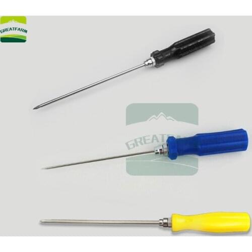 Cow venting Sheep Bleeding Needle Veterinary Stainless Steel Rumen Cattle Tumor Stomach Exhaust Livestock Farm Animals Equipment