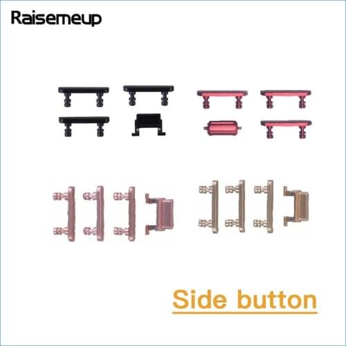 High Quality For iPhone 7 7Plus Side Key set Lock Volume Key Button + Power Key Switch On/Off Button + Mute Switch Button
