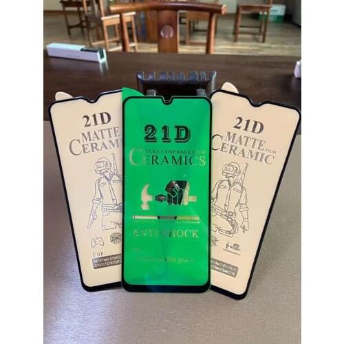 21D Screen Protector Matte Ceramics Film for iPhone 12 Mini 11 Pro XS Max Full Cover Soft Film