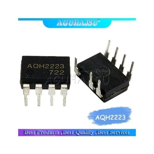 10PCS AQH2223 solid state relay IC chip Manifold DIP7 original authentic