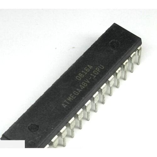 10PCS ATMEGA48V-10PU ATMEGA48V DIP28