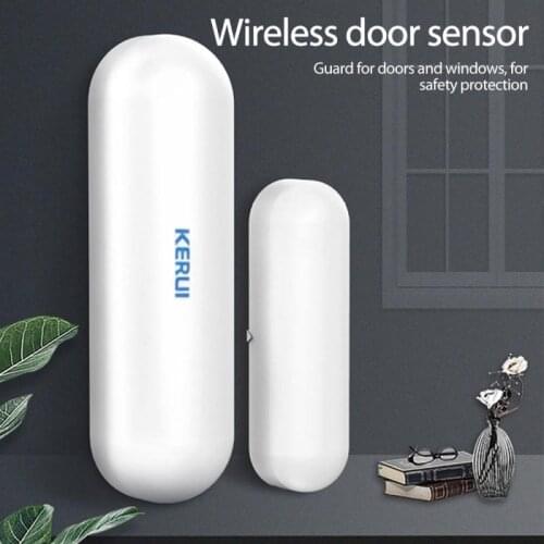 433MHZ Wireless Door Sensor Smart Home Wireless Magnetic Window Door Detection Sensor Smart Home Security System Door Detector