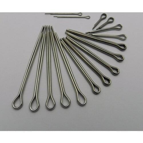 50PCS Carbon Steel Split Cotter Pins M1 M2 M3 Hardware Fasteners Parts