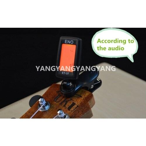 Mini Automatic Clip Tuner Clip On Design Portable According To The Audio Ukulele Guitar Tuner Bass Violin Parts Accessories